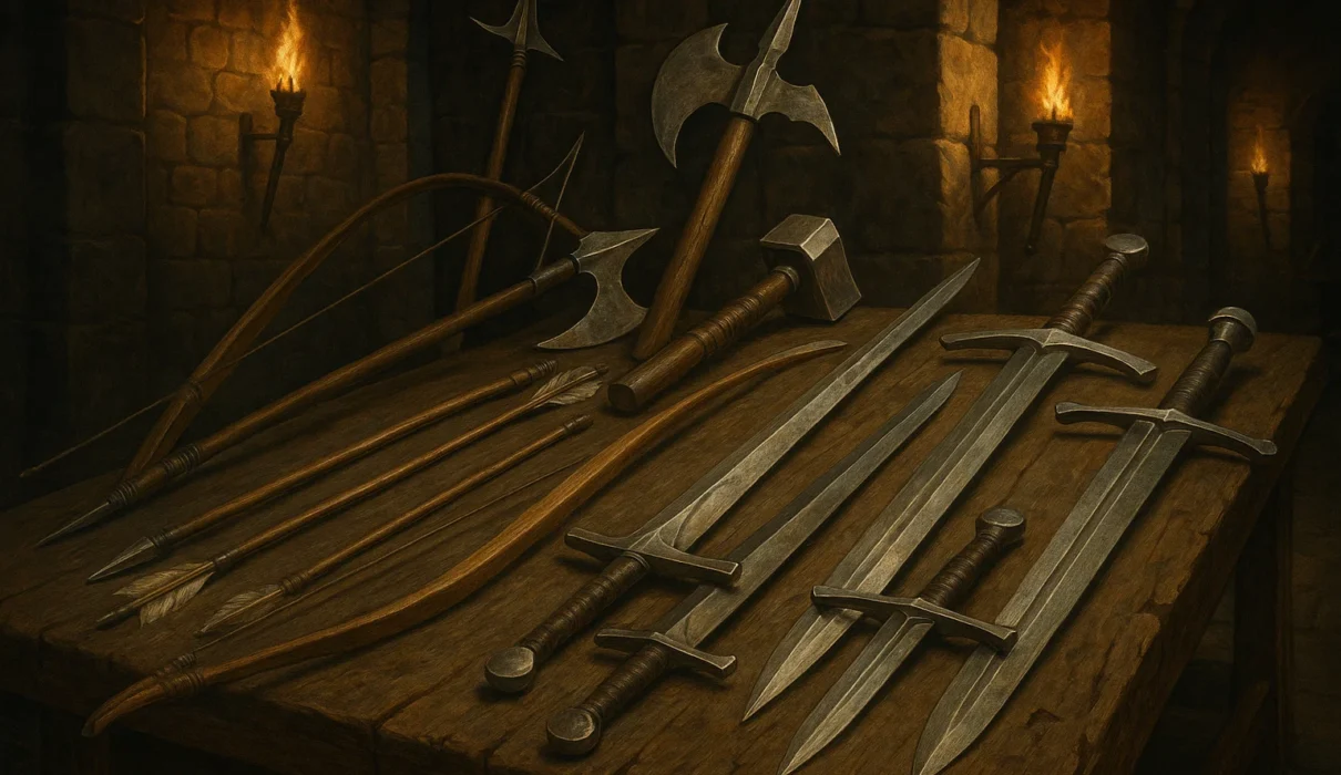 Medieval weapons featured image