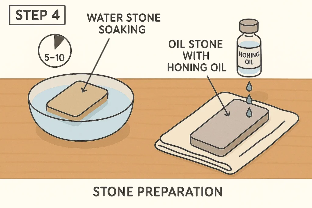 Step 4 oil blade