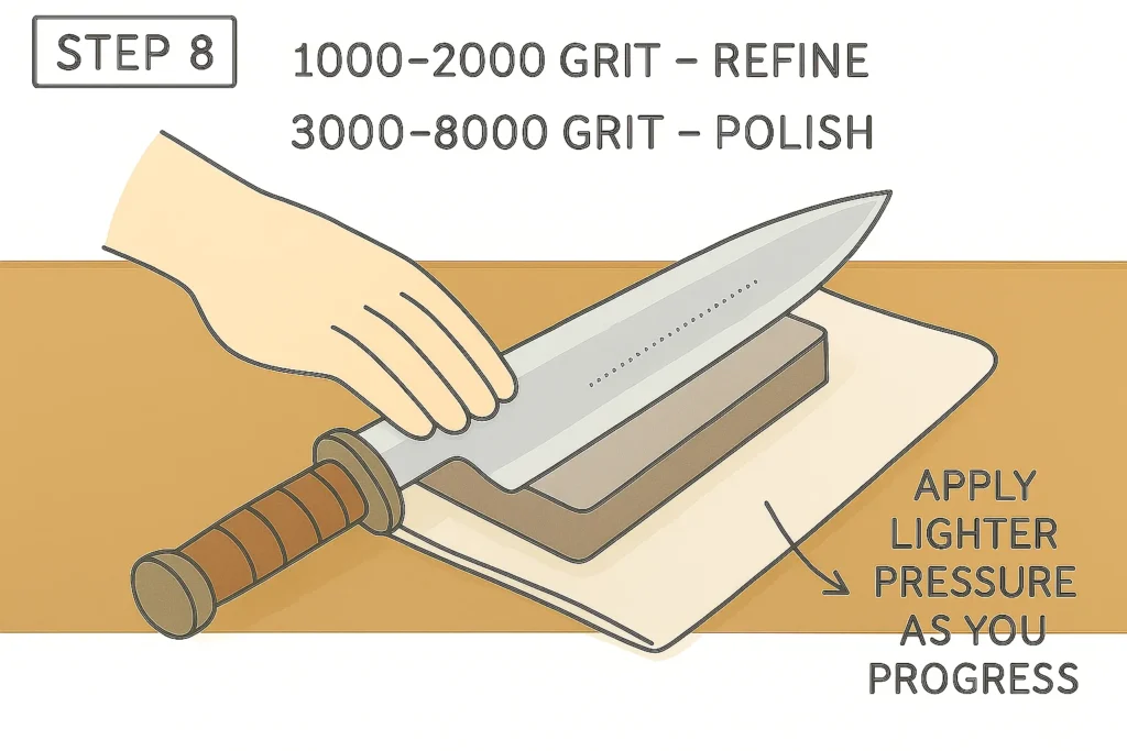 Step 8 Grit