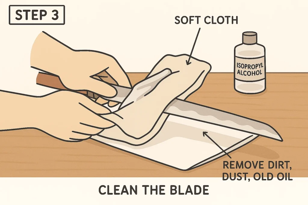 Step Clean blade