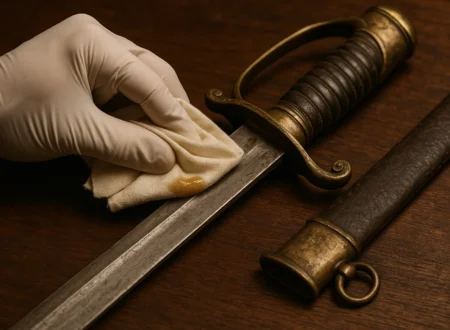 Caring for antique swords