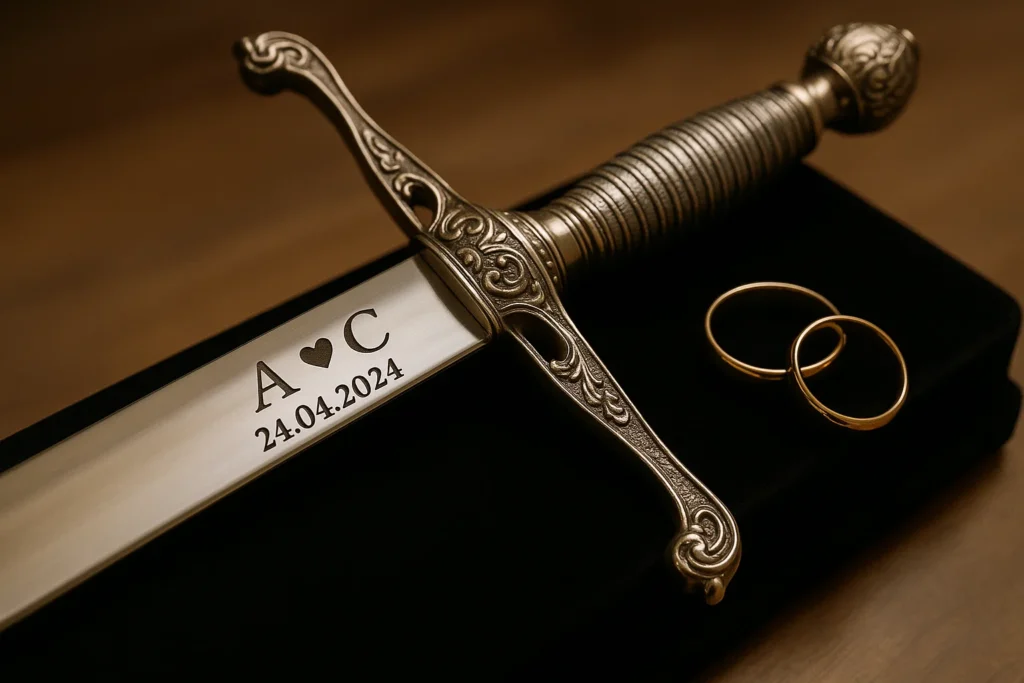 Engraved Wedding Sword