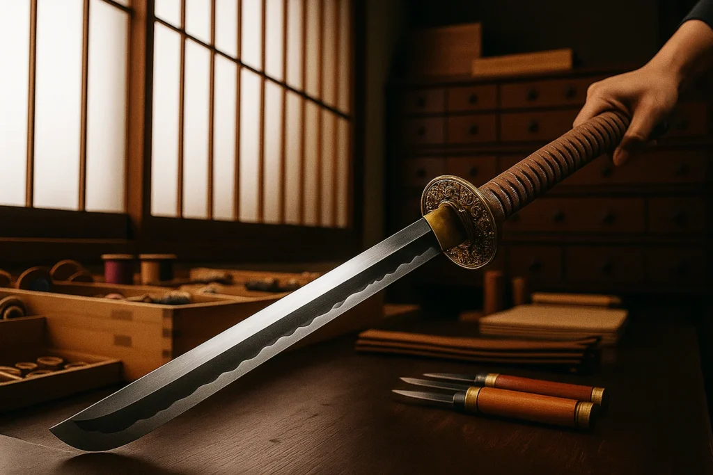 Mounting the Katana Koshirae