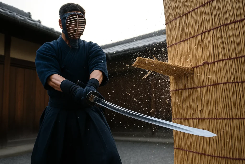 Testing the Blade Tameshigiri