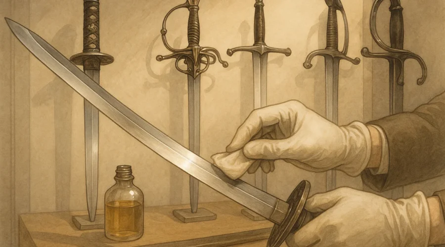 collecting and preserving swords