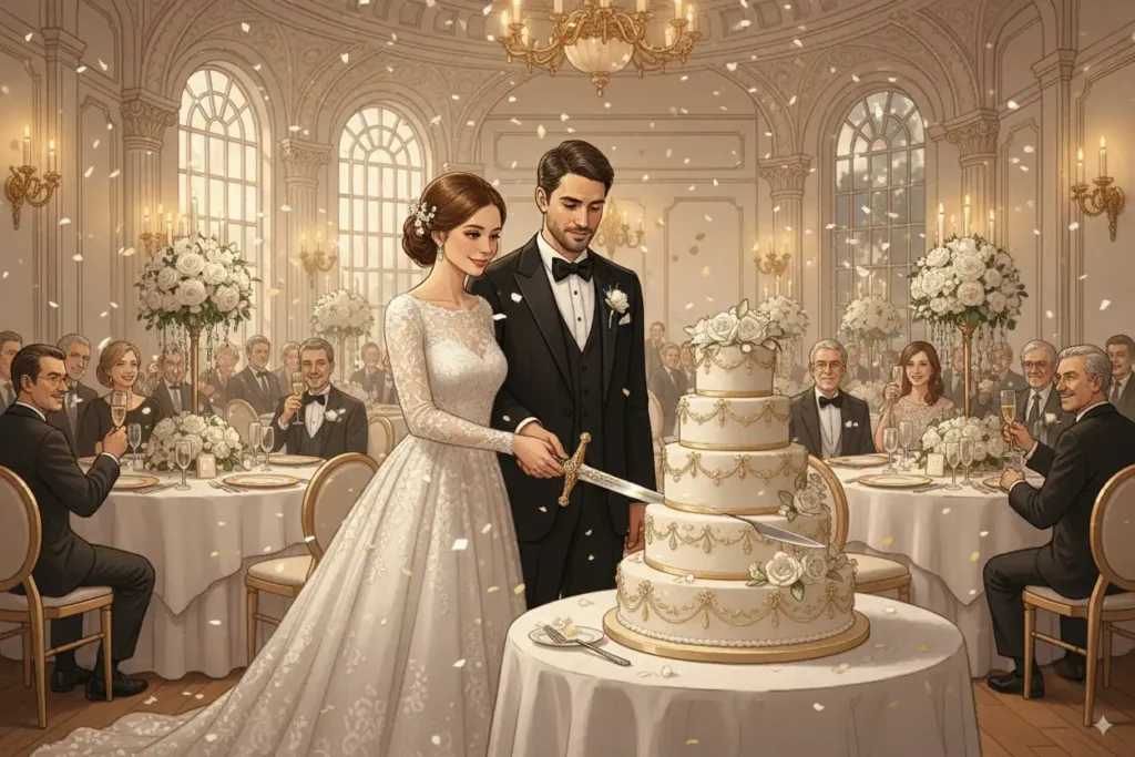 wedding cake compressed