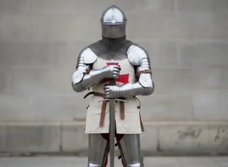 a man holding longsword