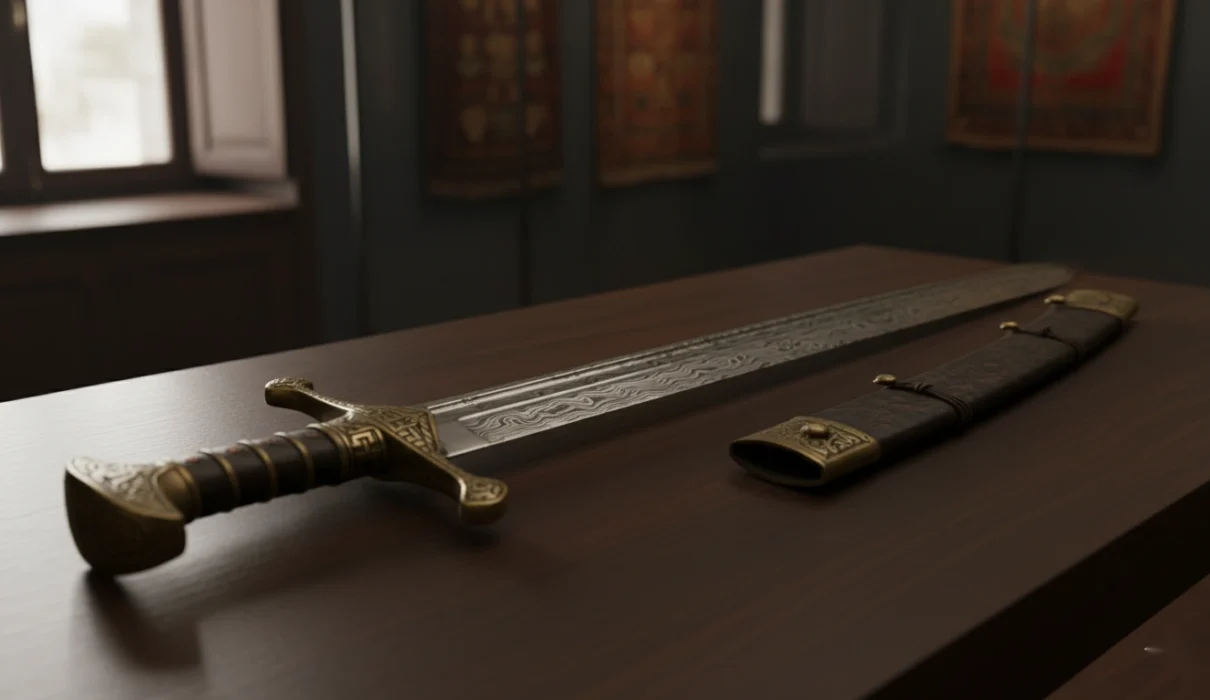 damascus steel sword