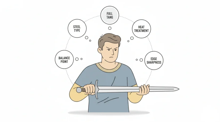 things to keep in mind before buying sword