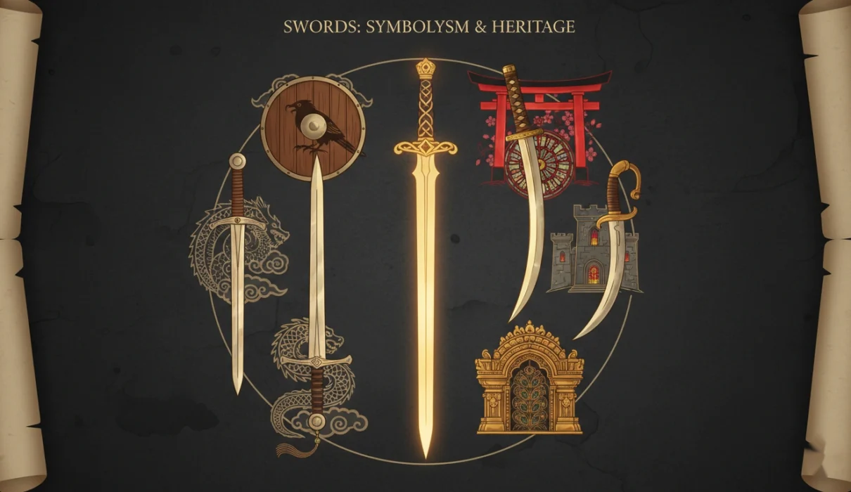 symbolism of swords across different cultures