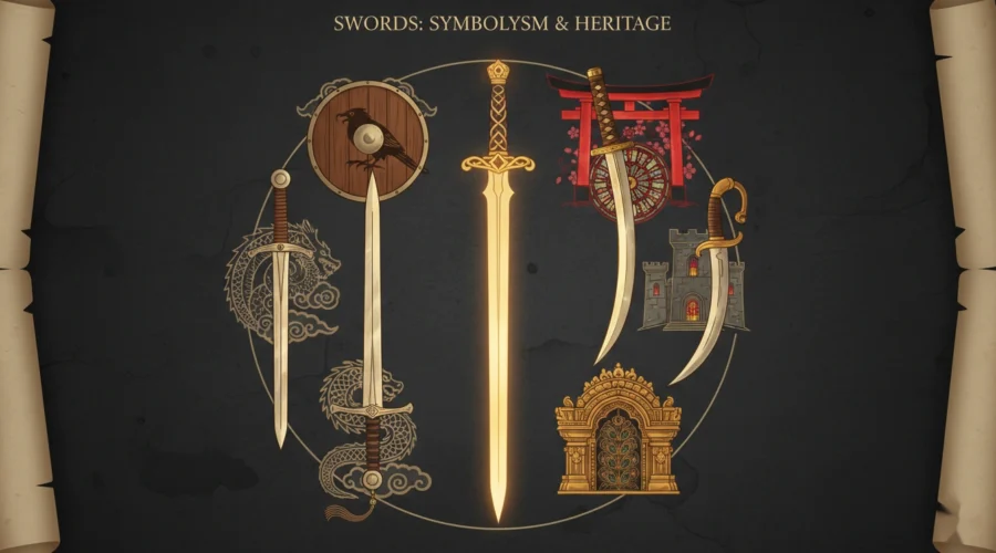 symbolism of swords across different cultures
