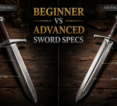 Beginner vs Advanced Sword Specs Comparison