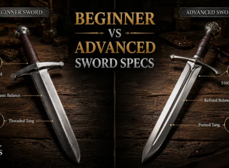 Beginner vs Advanced Sword Specs Comparison