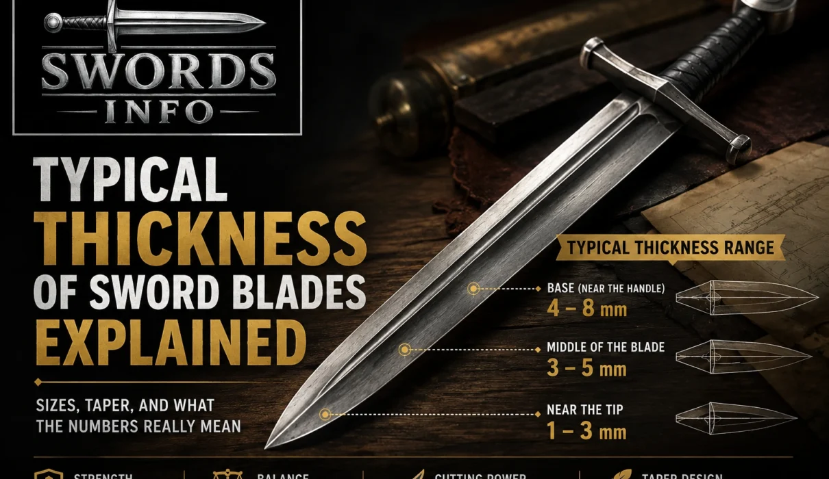 thickness of sword
