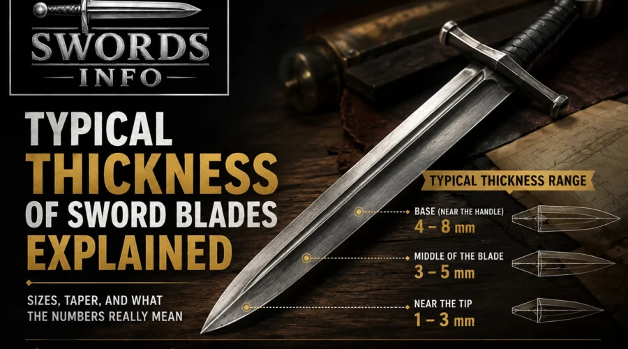 thickness of sword